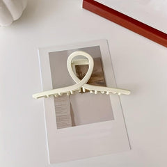 Large Solid Shark Claw Hair Claw for Women