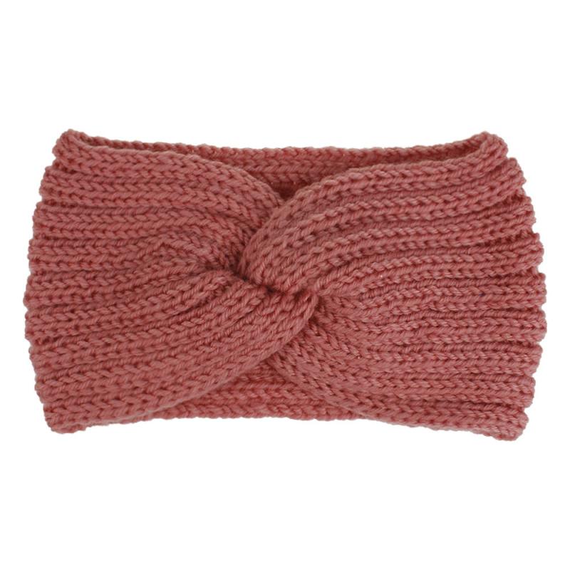Women Knitted Headbands Twist Knotted Stretchy Hair Bands Hair Accessory