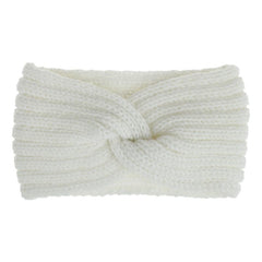 Women Knitted Headbands Twist Knotted Stretchy Hair Bands Hair Accessory