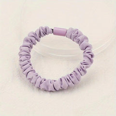 Skinny Scrunchies Soft Elastic Set for Women Girls Hair Accessories