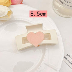 Pink Heart Hair Clip Hairpin Accessories