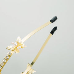 Pearl Rhinestone Headband Hair Hoop Hair Accessories