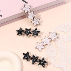 4pcs Sweet Star Hair Clip for Women Girls