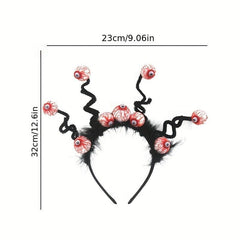 Halloween Eyeball Hair Band Horror Headband For Party Performance