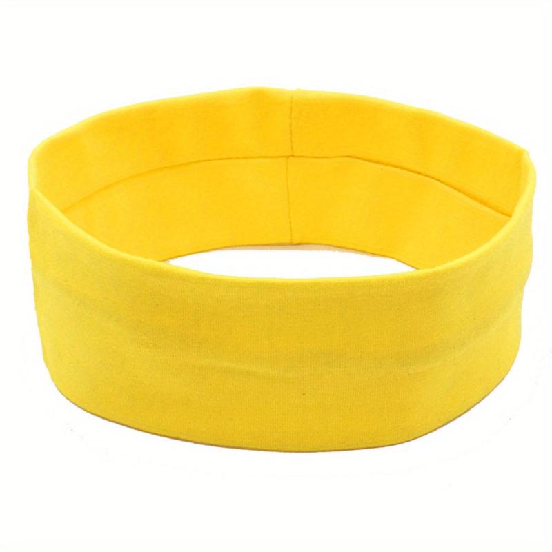 Yoga Elastic Headband for Women Fitness Sweat Absorbent Hair Band