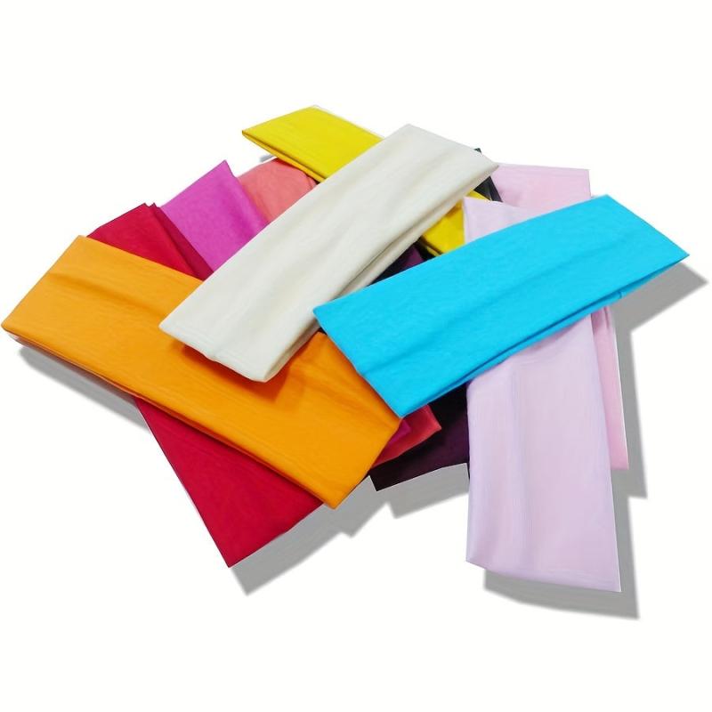 Yoga Elastic Headband for Women Fitness Sweat Absorbent Hair Band
