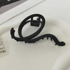 Shark Clip Hairpin Frosted Metal Clip