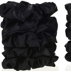 10pcs Satin Scrunchies Hair Ties Elastic Hair Bobbles Ponytail Holders