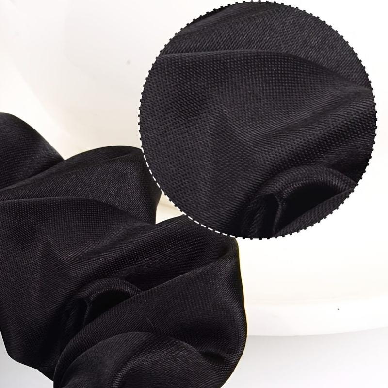 10pcs Satin Scrunchies Hair Ties Elastic Hair Bobbles Ponytail Holders