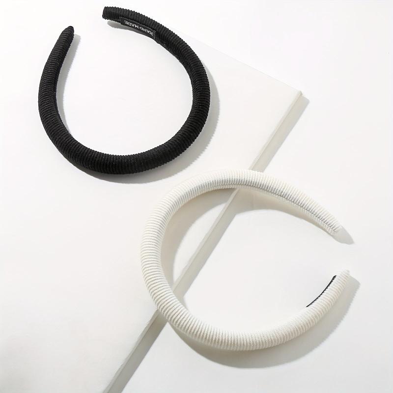 2PCS Wide Brimmed Hair Band Casual Hair Accessories For Women Girls