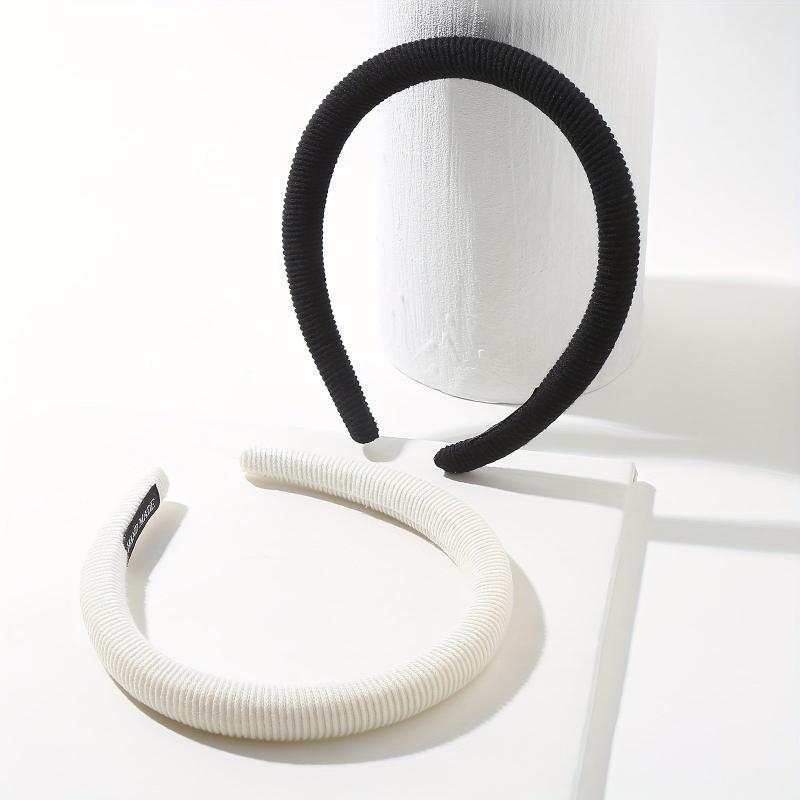 2PCS Wide Brimmed Hair Band Casual Hair Accessories For Women Girls