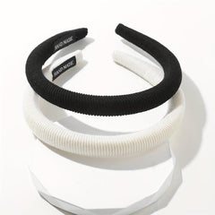 2PCS Wide Brimmed Hair Band Casual Hair Accessories For Women Girls