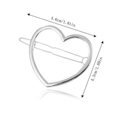 Sweet Heart Shape Hairpins Hair Clip Delicate Hair Pin Jewelry Accessories