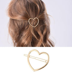 Sweet Heart Shape Hairpins Hair Clip Delicate Hair Pin Jewelry Accessories
