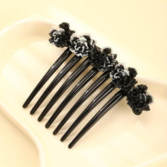 Flower Decor Hairpin Headdress Hair Accessories For Women Girls