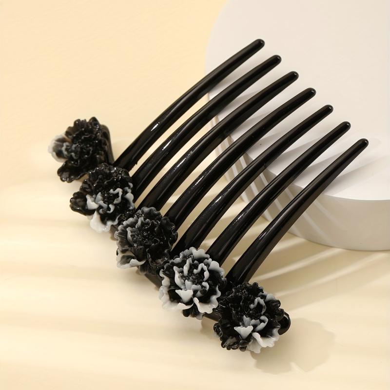 Flower Decor Hairpin Headdress Hair Accessories For Women Girls