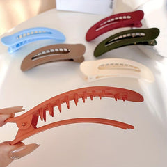 3pcs Colorful Duckbill Hair Clips Acrylic Headwear Strong Hold Hair Accessories