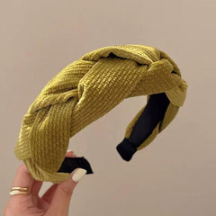 Solid Sponge Headband Girls Hairband Headwear Women's Hair Accessories
