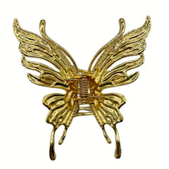 Metal Hair Claw Butterfly Lady Non slip Hollow Shark Claw Thick Hair Accessories