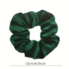 Y2K Women's Velvet Headband Hair Rope Elastic Ponytail Holder