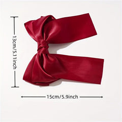 Large Sweet Bowknot Hair Clip for Girls