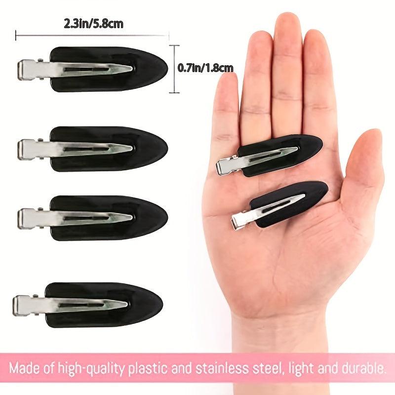 24pcs Duckbill Hair Clips Salon Non Crease Hair Slides Clip