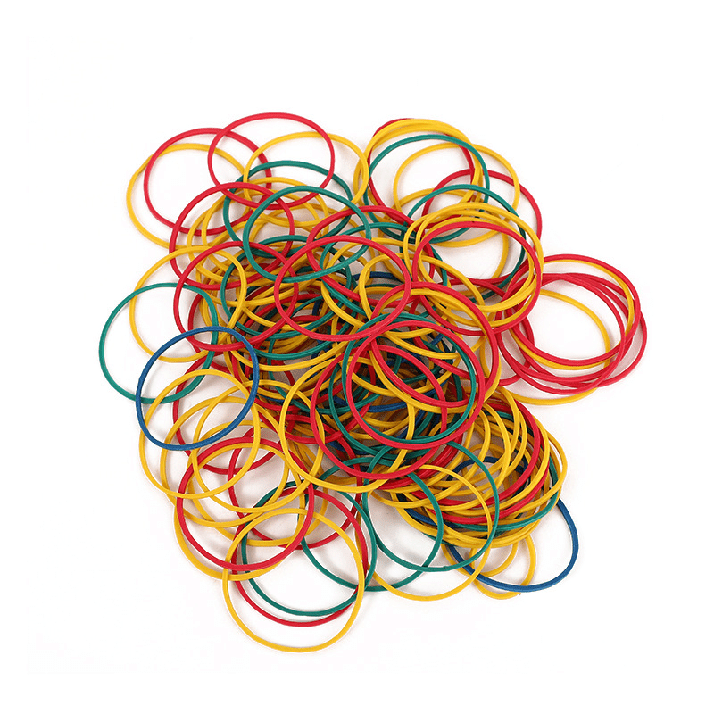 200Pcs High Elastic Hair Tie Ponytail Holder Scunchies Kids Hair Accessories