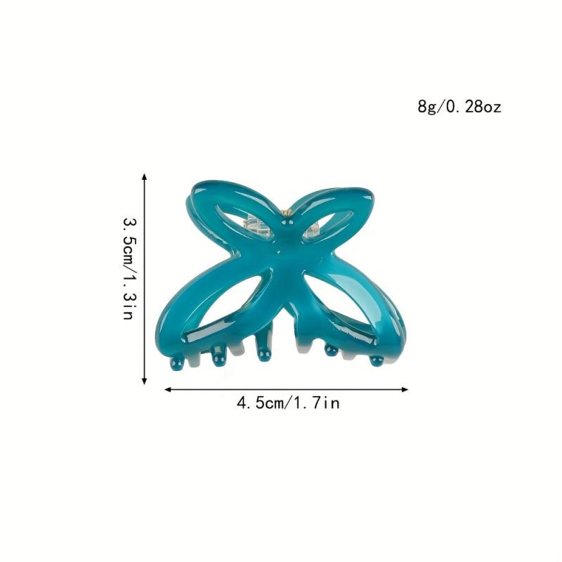 Acetic Acid Hair Claw Butterfly Hair Clip for Women