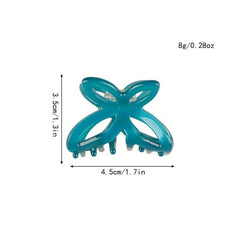Acetic Acid Hair Claw Butterfly Hair Clip for Women
