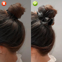 Rhinestone Bow Hair Claw Clip for Women