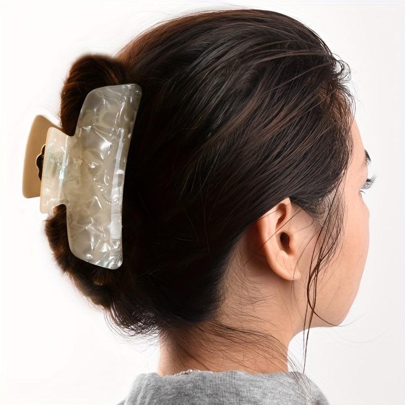 Large Acrylic Hair Clip, Non-slip Hair Accessory for Women