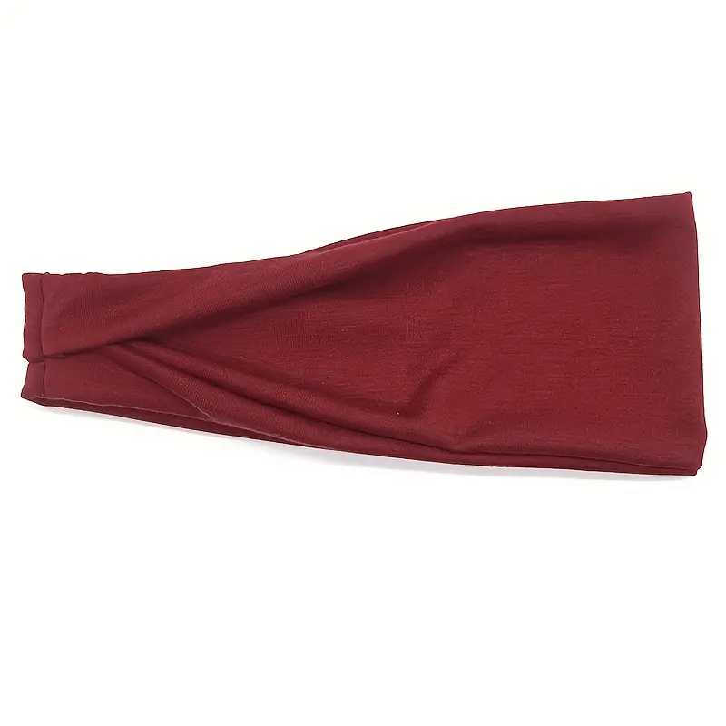 Elastic Yoga Sweat Headband Running Fitness Sweatband