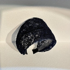 Wide Lace Headband Retro Style Hair Band for Women