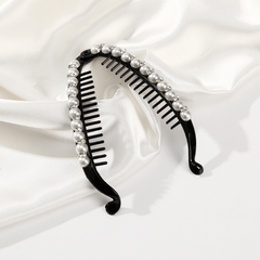 Pearl Rhinestone Hair Clips Vintage Hair Accessories