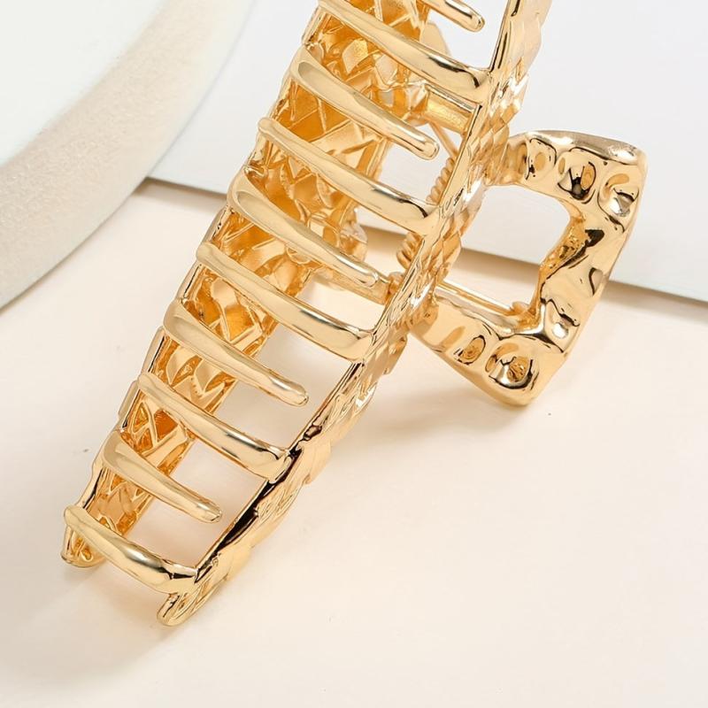 Braided Metal Hair Grab Clip for Women Girls