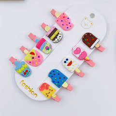 Ice Cream Hair Clip for Girls Women