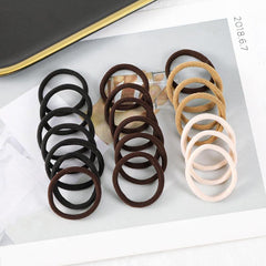 28pcs Hair Claw Hair Ropes Hollow Rubber Band Hair Accessories Women