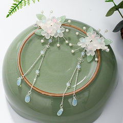 Vintage Chinese Style Hair Clip with Tassel