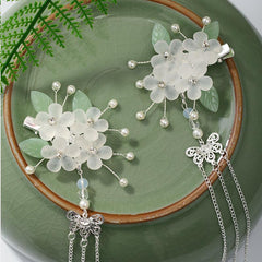 Vintage Chinese Style Hair Clip with Tassel