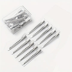10pcs Metal Hair Clips Non Slip Hair Slides Duckbill Clip Salon Hair Accessory