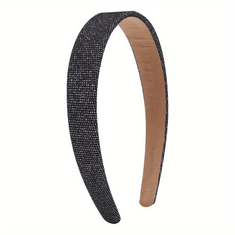 Glitter Wide Headband Sparkly Hair Accessory Women Girls