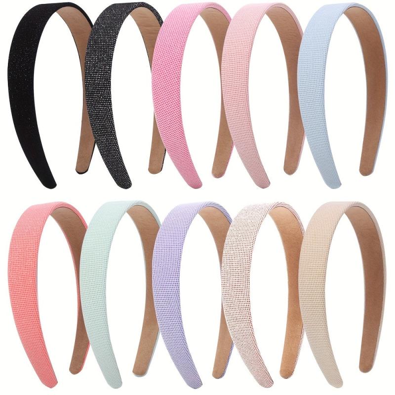 Glitter Wide Headband Sparkly Hair Accessory Women Girls