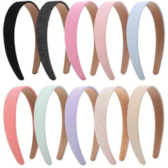 Glitter Wide Headband Sparkly Hair Accessory Women Girls