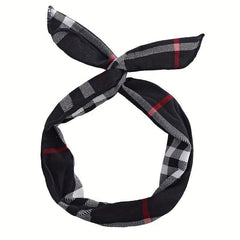 5 5pcs Printed Hair Tie Wide Headbands Women's Hair Accessories