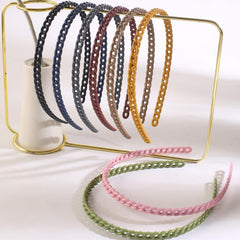 Plastic Wavy Hair Hoop Bright Head Hoop Hair Accessories