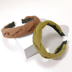 2pcs Braids Hair Accessories Cross Hair Hoops 2 Colors