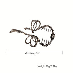 Rhinestone Banana Clip Hair Claw Ponytail Holder Head Jewelry Hair Accessories