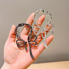 Rhinestone Banana Clip Hair Claw Ponytail Holder Head Jewelry Hair Accessories