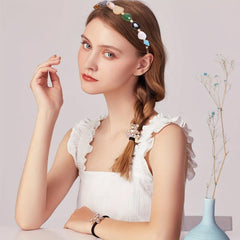 Boho Resin Crystal Headband Hair Band Women Girls Hair Accessories
