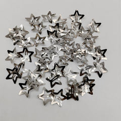 50pcs Y2K Hollow Star Snap Hair Clip For Bangs Braids Girls